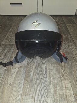 Motocyklová helma Scorpion EXO-100 Half, velikost XL - 2
