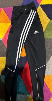 ADIDAS  PÁNSKÉ SLIM SPORTOVNÍ SKINNY TEPLÁKY M - 2