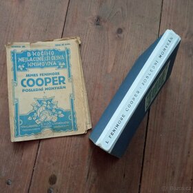 Kniha z r. 1925 Poslední mohykán - 2