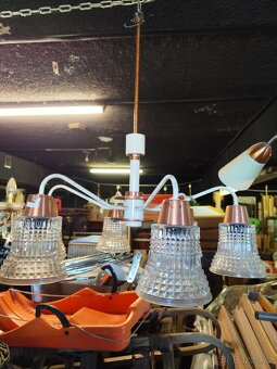 Retro lustr měděný - 2