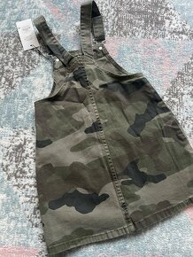 Maskáčové šaty - nové, vel.128 - 2