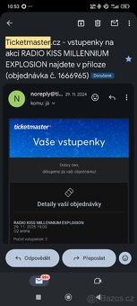 Millenium Explosion 2ks pod pódiem - 2