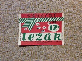 Pivní etikety - staré ležáky různých většinou zaniklých pivo - 2