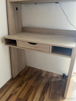 Psací stůl s policemi Jysk - 2