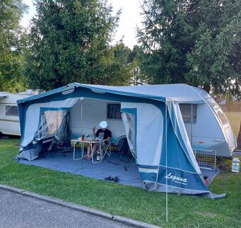 Karavan Knaus Eifelland 500 palandy, markýza, stan - 2