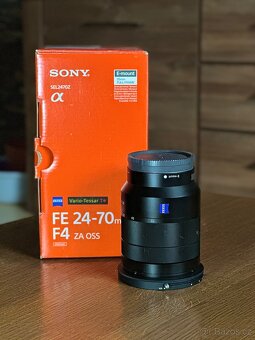 Objektiv Sony ZEISS za oss 24-70mm F4 + CPL/ND filtr - 2