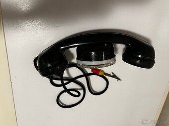 Historický telefon, sluchátko - 2