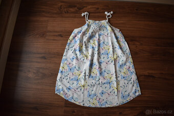 2 ks plátěné šaty H&M vel. 128 - 2
