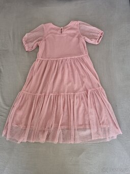 Třpytivé šaty vel. 134 - 2