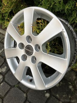4 hliníkové disky Borbet 15” - 2