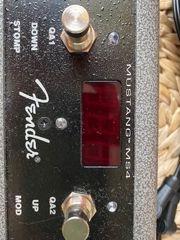 Prodám footswitch Mustang MS4 - Fender - 2