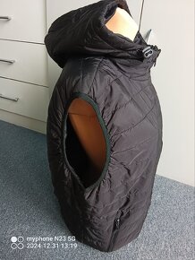 Vesta s kapucí černá vel."XL" - 2