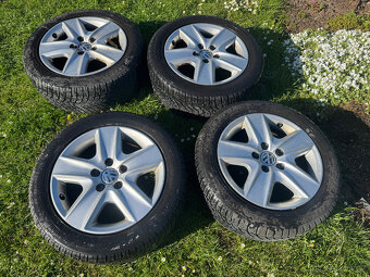 4X plechové disky ráfky orig. VW 16" - 2