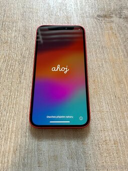 iPhone 12 mini - 128GB, červený, 100% baterie - 2