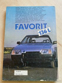 Kniha ČSSR ŠKODA FAVORIT VYJIZDI - - 2