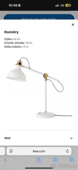 Stolní lampa IKEA - 2