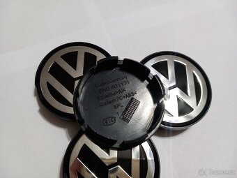 Středové krytky Vw, 55x52mm - 2