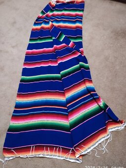 Nabízím Mexickou deku SARAPE Blanket Single 210/140 - 2
