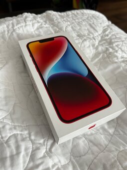 Prodám iPhone 14 128GB barva (PRODUCT)RED - 2