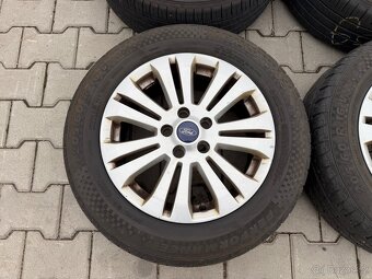4x al kola 5x108 16 + pneu letní 205/60 R16 - 2