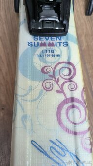 Prodám dětské lyze 110cm + lyžáky stélka 235mm - 2