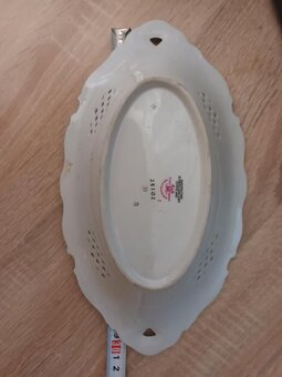 MÍSA OVÁLNÁ PROLAMOVANÁ - ZNAČENO PIRKEN HAMMER  PORCELÁNOVÁ - 2