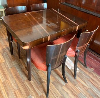 Jídelní stůl se židlemi Jindřich Halabala - 2