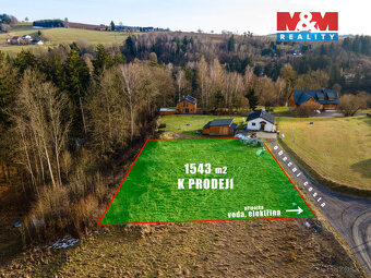 Prodej pozemku k bydlení, 1543 m², Nekoř - 2