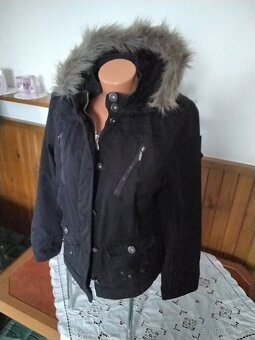 Černá zimní bunda - 2