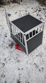 Přepravní hliníkový box pro psa - 2
