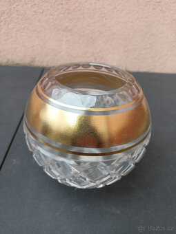 Retro skleněná dóza - 2