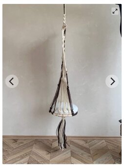 Macrame závěsný pelíšek pro kočky BOHO - 2