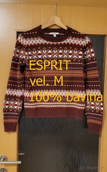 Pytel plný dámských svetrů a svetříků, vel. 36-38 - 2