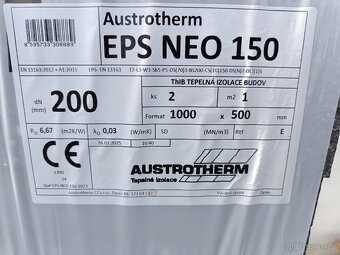Podlahový polystyren EPS 150 NEO šedý tl. 200 mm - 2