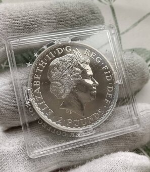 Stříbrná mince 1oz 31,1g Britannia 2012... - 2