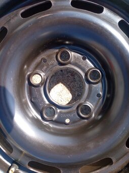 Mercedes orig. plech disky R 15, 5x112, ET 54 - 2