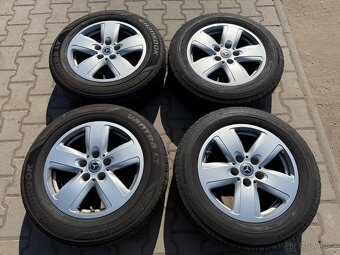 4x al kola 5x112 16 + pneu letní 205/65 R16C - 2