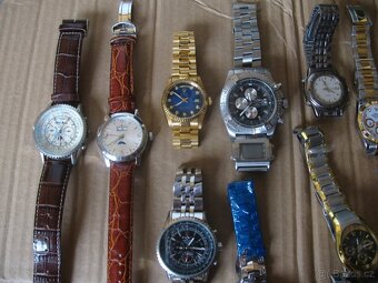 hodinky rolex, breitling... 15 ks - 2