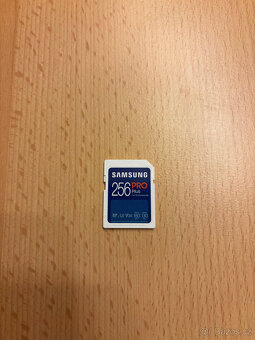 Pameťová karta Samsung SDXC 256GB PRO PLUS, cena 400,- Kč - 2