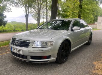 Audi A8 4.2 mpi LPG 246kw,Servisní knížka,Tažné zařízení - 2
