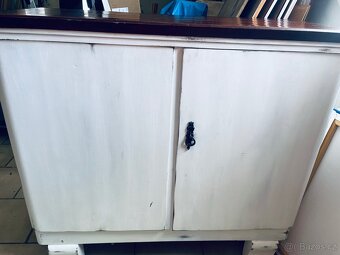 Stará zrenovovaná komoda masiv retro vintage - 2