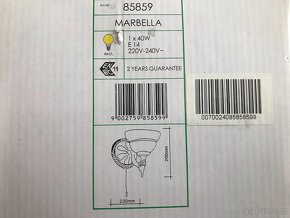 Prodám nové nástěnné svítidlo EGLO 85859 MARBELLA - 2
