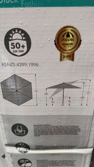 Zahradní slunečník Doppler Active AUTO-TITL 320cm - 2