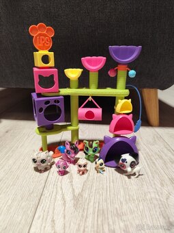 LPS littlest petshop kočičí domeček a kočičky - 2