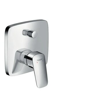 Vana SELENA 147×100 PRAVÁ, Podomítková baterie Hansgrohe - 2