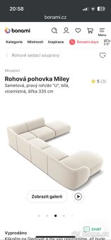 Rohová pohovka Miley top kvalita - 2