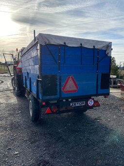 Prodám - sklápěcí kára za traktor - 2