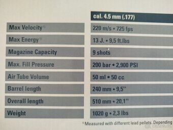 PCP pistol Diana Bandit - 2