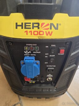 Elektrocentrála Heron 1,1kW, v záruce - 2