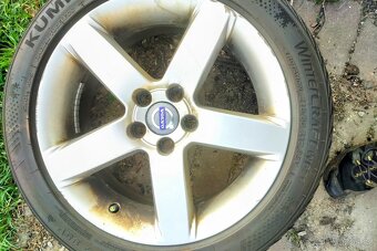 Alu kola 17" Volvo C70 - 215/50 R17 zimní - 2